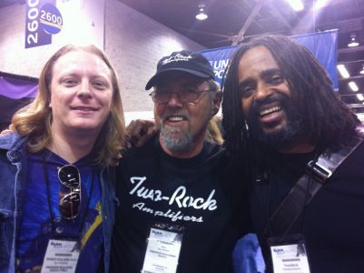 Thaddeus Hogarth, Bill Krinard (Two Rock) and Matt Schofield
